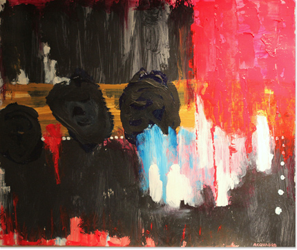 Andrew Acquadro, Original acrylic on paper
