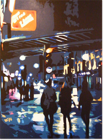 Annie Ralli - Original Painting on Canvas