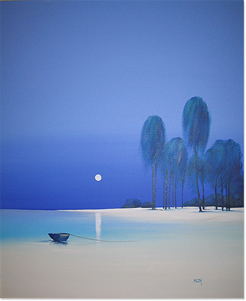 Barry Hilton, Beach Scene