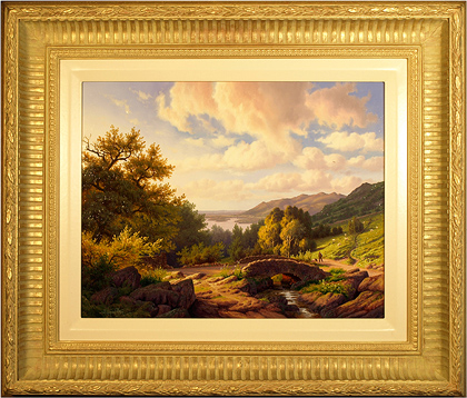 Daniel Van Der Putten, Signed original oil painting