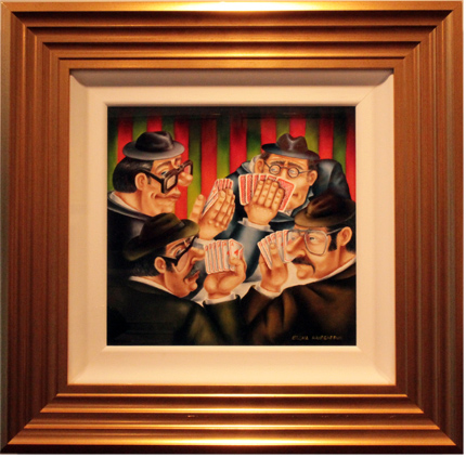 Elena Kourenkova, Original oil painting on panel
