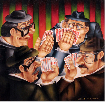 Elena Kourenkova, Original oil painting on panel