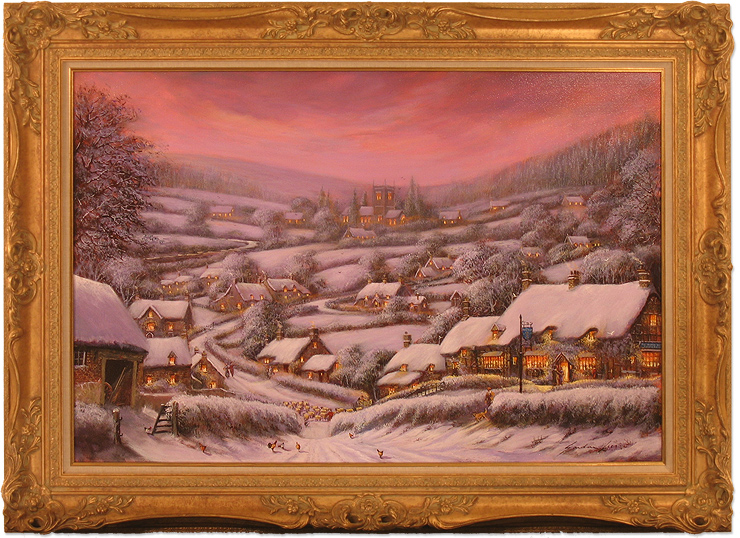 Gordon Lees, Signed oil painting