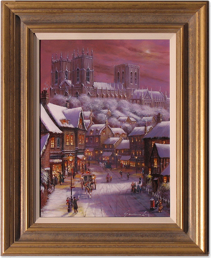 Gordon Lees, Original oil painting on canvas