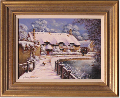 Gordon Lees | Thornton le Dale, Original Oil Painting on Canvas