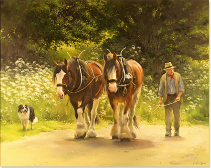 Jacqueline Stanhope, Original Oil Painting on Canavs