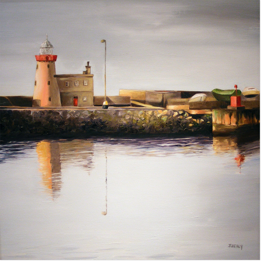 Jean Healy, Howth Lighthouse at Dusk