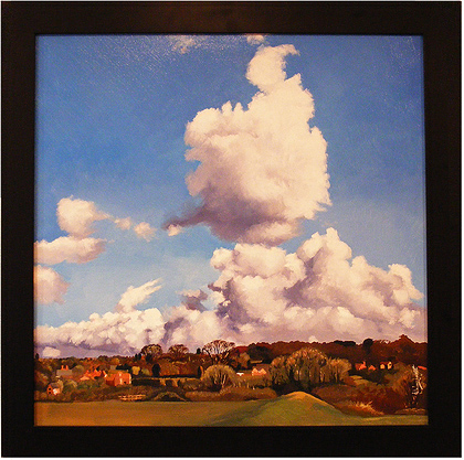 John Luce Lockett | Original Oil painting on canvas. Park Avenue Sky