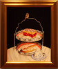 Marie Louise Wrightson. Original oil painting on panel