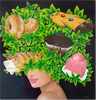 Marie Louise Wrightson. Original oil painting on panel
