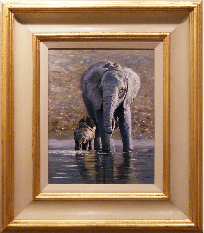 Pip McGarry, Original painting on Canvas. 