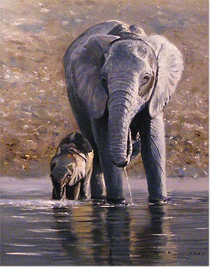 Pip McGarry, Original oil painting on board