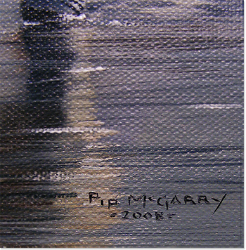 Pip McGarry, Original oil painting on board