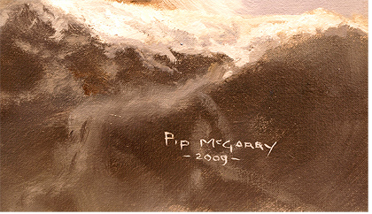 Pip McGarry, Original oil painting on Canvas
