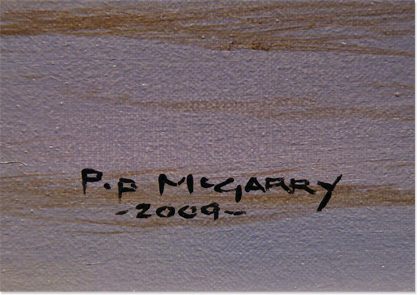 Pip McGarry, Original oil painting on Canvas