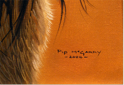 Pip McGarry, Original oil painting on Canvas