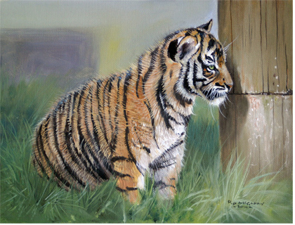 Pip McGarry, Original oil painting on Canvas. 