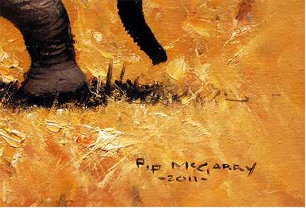 Pip McGarry, Original painting on Canvas