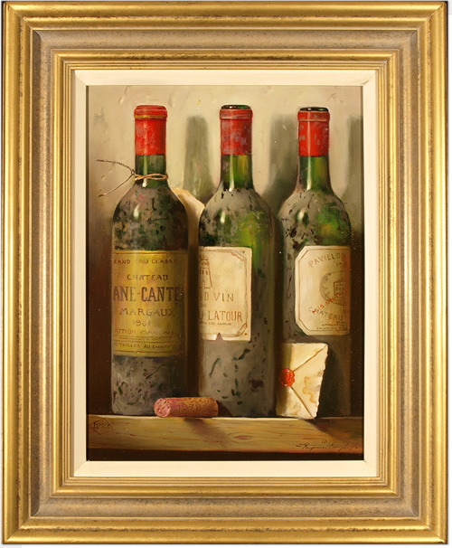 Raymond Campbell. Original Oil Painting on Panel
