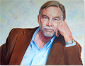 Stanley Kerr, Original oil painting on canvas, Wim (commission)
