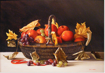 Therese McAllister, Original oil painting on Canvas. 