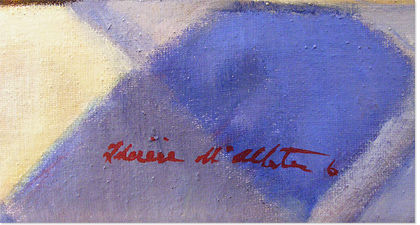 Therese McAllister, Original oil painting on Canvas