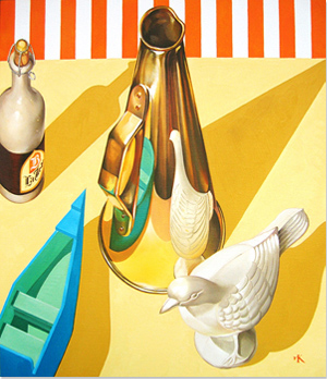 Valery Koroshilov, Oil on canvas