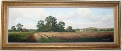 Vincent Selby | Country Scene, Original Oil Painting on Canvas
