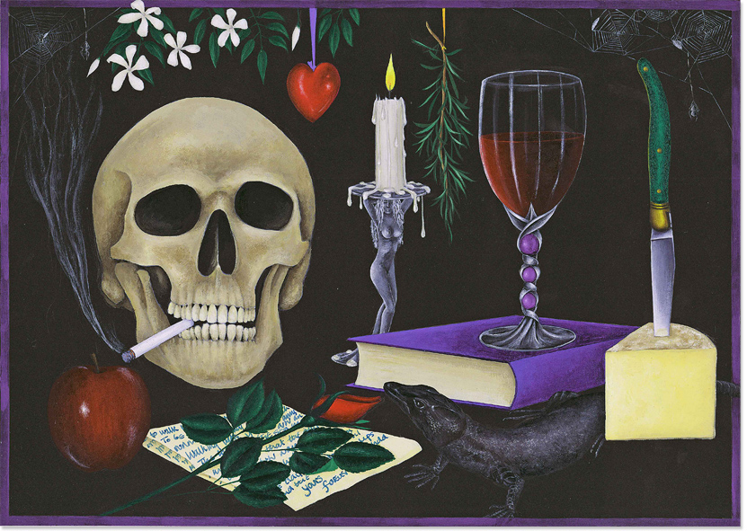 Andrew Flint Shipman, Acrylic on Paper