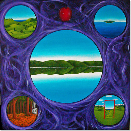Andrew Flint Shipman, Acrylic on Wood