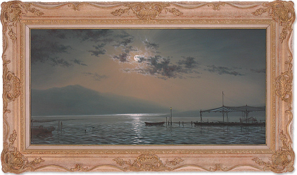 Andrew Grant Kurtis | Original Oil Painting on Panel, Moonlight Sparkle