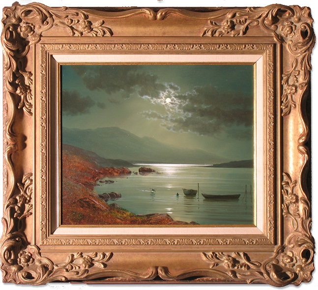 Andrew Grant Kurtis  Signed, Original Oil Painting on Panel
