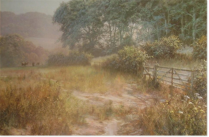 David Dipnall - Country Scene, Original Oil Painting on Canvas