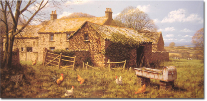 Edward Hersey, Autumn Shadows, Signed Limited Edition Print