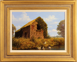 Edward Hersey, Original oil painting on canvas 