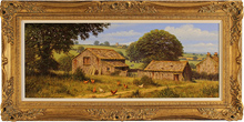 Edward Hersey, Original oil painting on canvas 