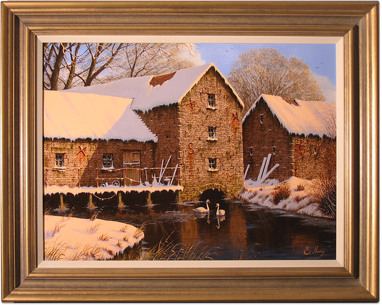 Edward Hersey, Signed, Original Oil Painting on Canvas