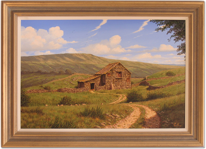 Edward Hersey, Signed, Original Oil Painting on Canvas