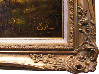 Edward Hersey, The Cotswolds, Original Oil Painting on canvas