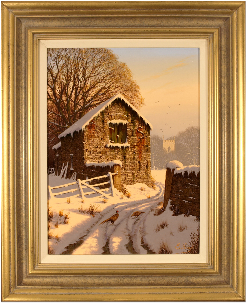 Edward Hersey, Signed, Original Oil Painting on Canvas