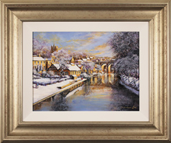 Gordon Lees, Original oil painting on panel, Winter Sun