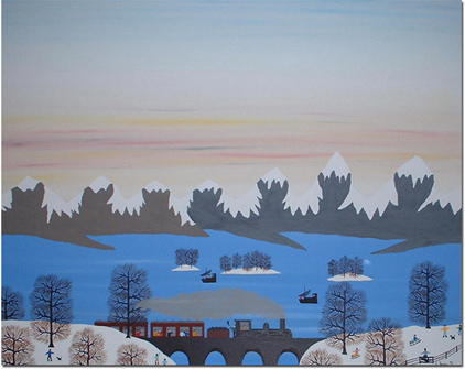 Gordon Barker | Original Watercolour on soft board