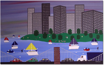 Gordon Barker | Original Acrylic on board
