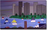 Gordon Barker, Original acrylic on canvas
