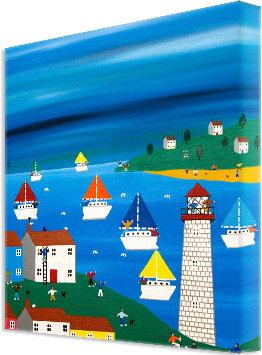 Gordon Barker Limited edition gicl&eacute;e print on canvas.