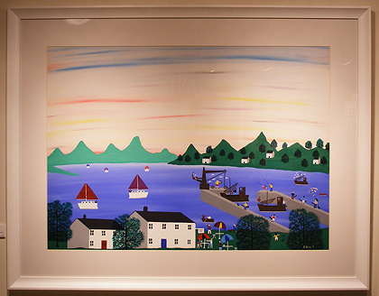 Gordon Barker | Original signed acrylic painting on board