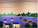 Gordon Barker, Original acrylic on board