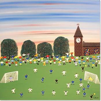 Gordon Barker, Original acrylic on canvas