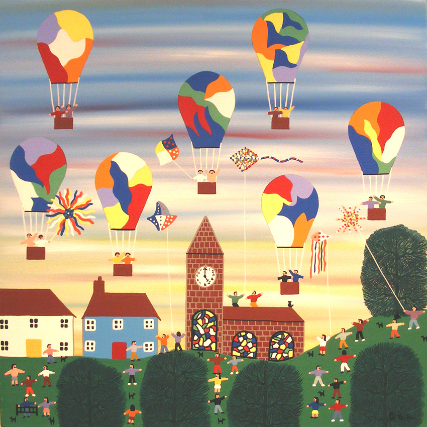 Gordon Barker | Original Signed Acrylic painting on canvas 