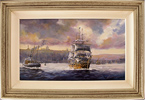 Gordon Lees, Original oil painting on canvas.